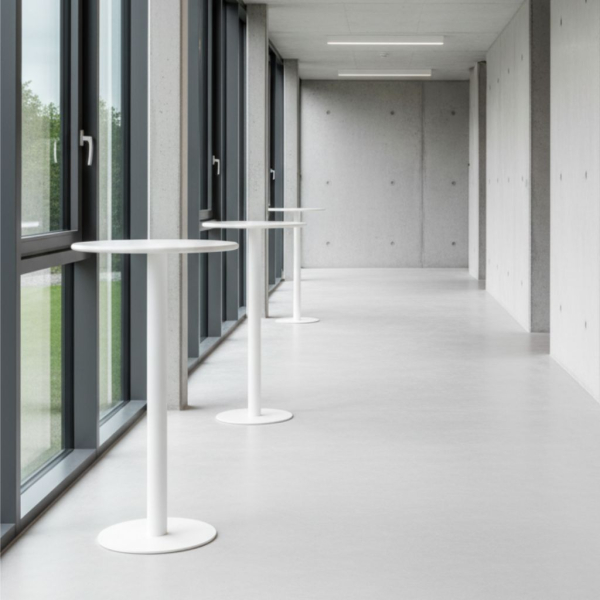 feuerfester Stehtisch Montoro - rund ⌀60cm (nicht brennbar A1 / A2)